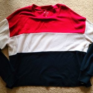 3/$20* Hollister cropped long sleeve Tee